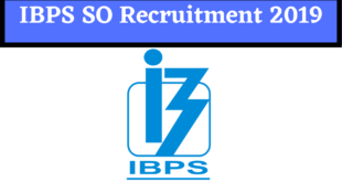 IBPS SO Recruitment 2019
