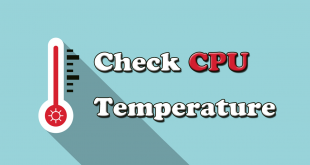 how to check cpu temp