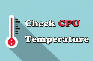 how to check cpu temp