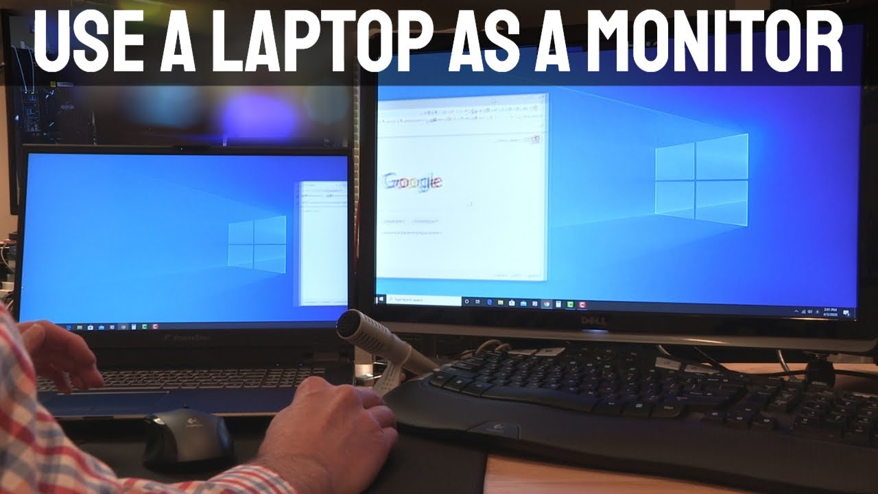 use laptop as monitor